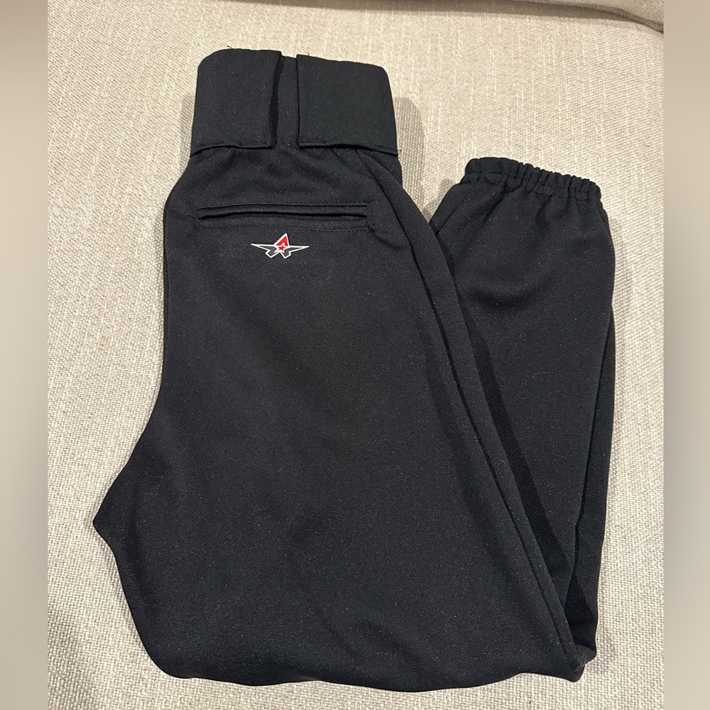 Kids XS black baseball pants